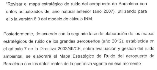 Esmena del PSOE a la proposició no de Llei d'ERC demanant que el mapa de soroll de l'aeroport del Prat es faci amb la versió 6 de l'INM